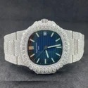 High Quality Hip Hop Customized Iced out Moissanite Diamond Watch for Men VVS Diamond Watch Gift