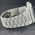 High Quality Hip Hop Customized Iced out Moissanite Diamond Watch for Men VVS Diamond Watch Gift