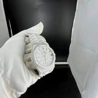 High Quality Fully Customized Iced Out Diamond Watch for Men Hip Hop Diamond Jewelry watch Gift
