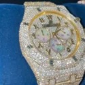 High Quality Custom Watch for Men Iced out Moissanite Diamond Studded Watch Hip Hop Diamond Jewelry