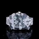 High Quality Hip Hop Customized Iced out Moissanite Diamond Watch for Men VVS Diamond Watch Gift