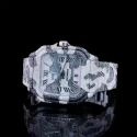 High Quality Hip Hop Customized Iced out Moissanite Diamond Watch for Men VVS Diamond Watch Gift