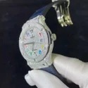Hip Hop Customized Iced out Moissanite Diamond Watch for Men VVS Diamond Watch Gift