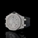Hip Hop Customized Iced out Moissanite Diamond Watch for Men VVS Diamond Watch Gift