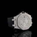 Hip Hop Customized Iced out Moissanite Diamond Watch for Men VVS Diamond Watch Gift