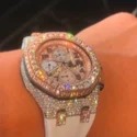 Hip Hop Customized Iced out Moissanite Diamond Watch for Men VVS Diamond Watch Gift
