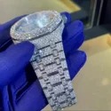 Top Quality Custom Watch for Men Iced out Moissanite Watch Diamond Studded Hip Hop Diamond Jewelry