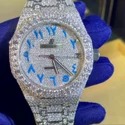 Top Quality Custom Watch for Men Iced out Moissanite Watch Diamond Studded Hip Hop Diamond Jewelry