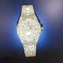 Top Quality Customized Iced Out Moissanite Watch Stainless Steel Best Quality Diamond Watch for Men