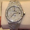 Top Quality Customized Iced Out Moissanite Watch Stainless Steel Best Quality Diamond Watch for Men