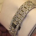 Top Quality Customized Iced Out Moissanite Watch Stainless Steel Best Quality Diamond Watch for Men
