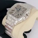 Top Quality Customized Iced Out Moissanite Watch Stainless Steel Best Quality Diamond Watch for Men