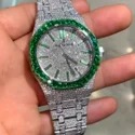 Top Quality Customized Iced Out Moissanite Watch Stainless Steel Best Quality Diamond Watch for Men