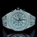 Top Quality Customized Iced Out Moissanite Watch Stainless Steel Best Quality Diamond Watch for Men