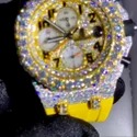 Hip Hop Customized Iced out Moissanite Diamond Watch for Men VVS Diamond Watch Gift