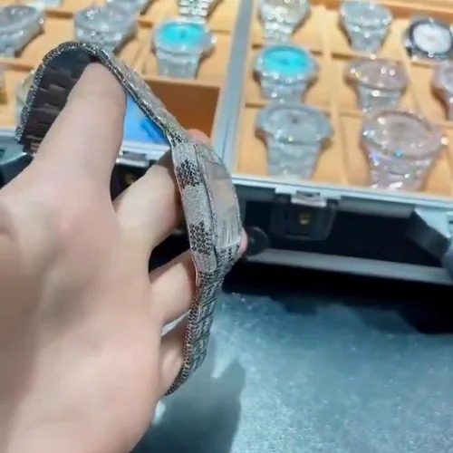 Best Quality VVS Diamond Moissanite Watch Fashion Jewelry Iced Out Diamond Watch