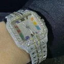 Trending Fully Customized Iced Out Diamond Moissanite Watch for Men Hip Hop Diamond Jewelry