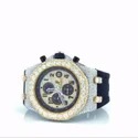 High Quality DEF Lab Moissanite Diamond Watch Colorless Diamond Hip Hop Style Diamond Watch