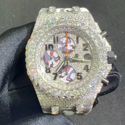 Best Quality VVS Diamond Moissanite Watch Fashion Jewelry Iced Out Diamond Watch