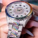 Best Quality VVS Diamond Moissanite Watch Fashion Jewelry Iced Out Diamond Watch