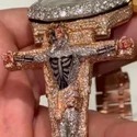 Moissanite Studded Iced Out Watch, EF VVS Diamond, Swiss Movement Watch