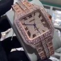 ICED OUT MOISSANITE STUDDED WATCH