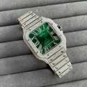 Diamond Watches, Moissanite Studded Iced Out Watch, EF/VVS Diamond, Wrist Watch