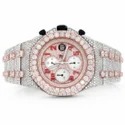 Good Quality Custom Watch for Men Iced out Moissanite Watch Diamond Studded Hip Hop Diamond Jewelry