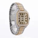 Hip Hop Customized Iced out Moissanite Diamond Watch for Men VVS Diamond Watch Gift