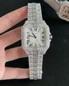 Best Selling Customized Iced Out Moissanite Watch VVS Diamonds Studded Hip Hop Watch Gift for Men