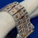 Good Quality Customized Iced Out Moissanite Watch Stainless Steel Best Quality Diamond Watch