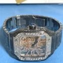 Trending Customized Iced Out Moissanite Watch Stainless Steel Best Quality Diamond Watch for Men