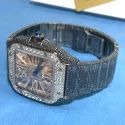 Trending Customized Iced Out Moissanite Watch Stainless Steel Best Quality Diamond Watch for Men