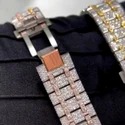 High Quality Iced Out Moissanite Watch for Men VVS Diamonds Best Fashion Jewelry Gift