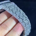 Hip Hop Customized Iced out Moissanite Diamond Watch for Men VVS Diamond Watch Gift