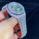 Hip Hop Customized Iced out Moissanite Diamond Watch for Men VVS Diamond Watch Gift