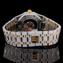 ICED OUT MOISSANITE STUDDED WATCH