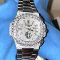 Diamond Watches, Moissanite Studded Iced Out Watch, EF/VVS Diamond, Wrist Watch
