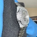 Moissanite Studded IcedOut Watch, 41mm Dial, EF/VVS Diamond, Wrist Watch 10