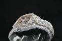 Moissanite Studded Iced Out Watch, 41mm Dial 6