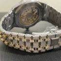 High Quality DEF Lab Moissanite Diamond Watch Colorless Diamond Hip Hop Style Diamond Watch