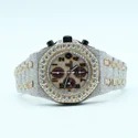 Good Quality Custom Watch for Men Iced out Moissanite Watch Diamond Studded Hip Hop Diamond Jewelry