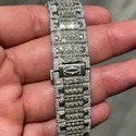 Trending Customized Iced Out Moissanite Watch VVS Diamonds Studded Hip Hop Watch Gift for Men