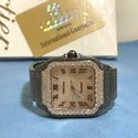 Trending VVS Moissanite Diamond Studded Iced Out Diamond Watch for Men Best Fashion Jewelry Gift