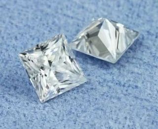 GH VVS Princess Moissanite Diamond