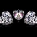 GH VVS Heart Moissanite Diamond
