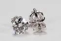 Round Moissanite Studs