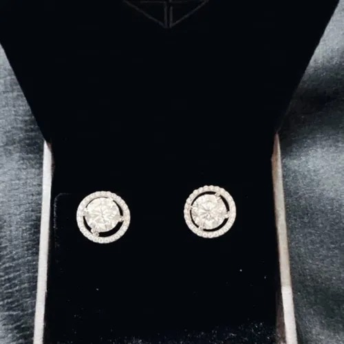 Natural Diamond Earrings