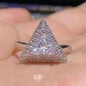 1.15CT Oval Cut Full White Moissanite White,Yellow,Rose Gold For Engagement 4ct