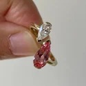 2.20 CT Full White Moissanite Halo Ring With Accents For Engagement Wedding